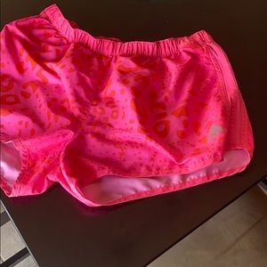 Adidas Climalite Leopard Print Athletic Shorts L